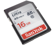 Sandisk 16GB SDHC Ultra Class10 40MB/s UHS-I - 208118 - zdjęcie 1